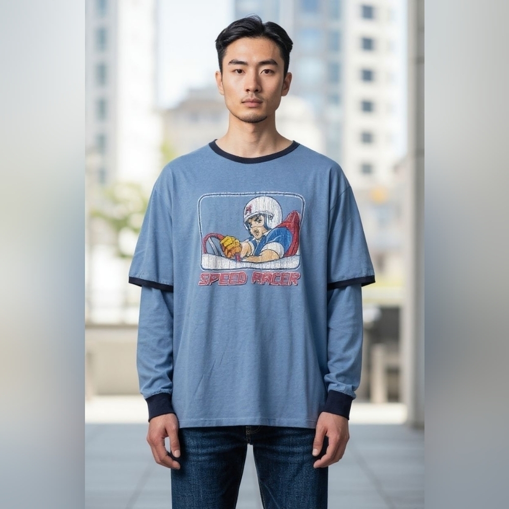 Vtg Speedracer Retro Adults Size 2xl Shirt Cartoon